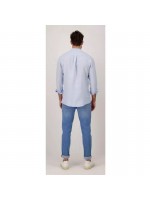 FYNCH HATTON SHIRT LIGHT BLUE
