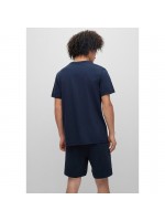 BOSS ΜΠΛΟΥΖΑ ΜΟΝΟΧΡΩΜΗ ΜΠΛΕ