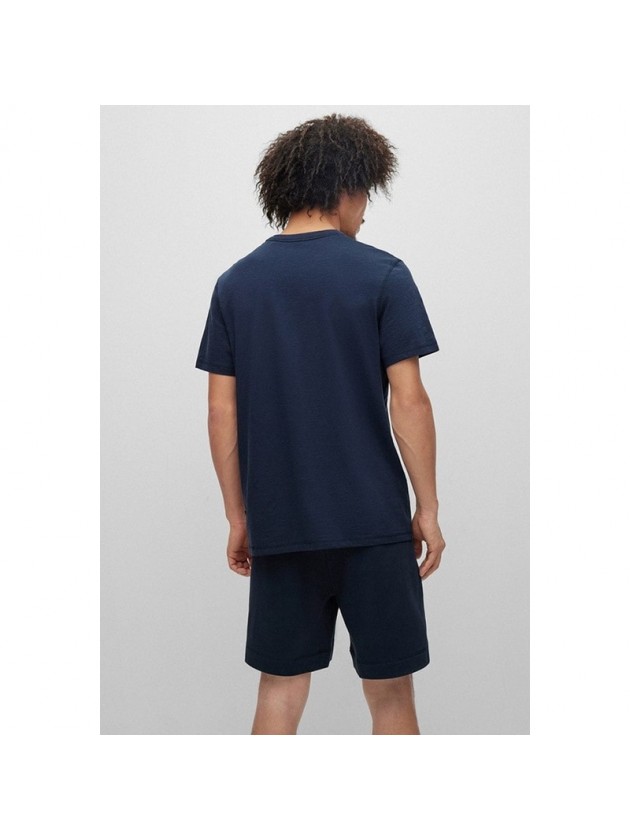 BOSS ΜΠΛΟΥΖΑ ΜΟΝΟΧΡΩΜΗ ΜΠΛΕ