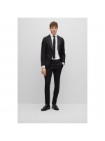 BOSS ΠΟΥΚΑΜΙΣΟ ΔΙΠΛΗ ΜΑΝΣΕΤΑ ΜΟΝΟΧΡΩΜΟ ΛΕΥΚΟ