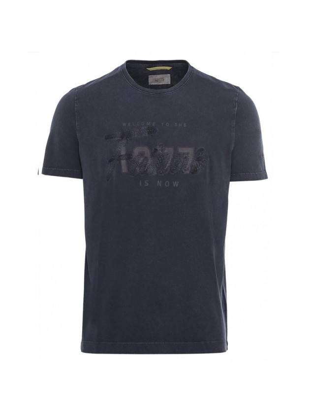 CAMEL ACTIVE ΜΠΛΟΥΖΑ ΜΕ ΣΤΑΜΠΑ ΜΠΛΕ