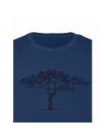 FYNCH HATTON ΜΠΛΟΥΖΑ ΜΕ ΣΤΑΜΠΑ ΜΠΛΕ