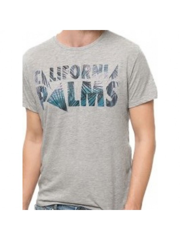 WRANGLER ΜΠΛΟΥΖΑ ΜΕ ΣΤΑΜΠΑ ΓΚΡΙ