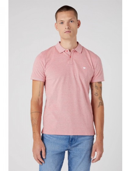 WRANGLER POLO SHIRT LIGHT RED