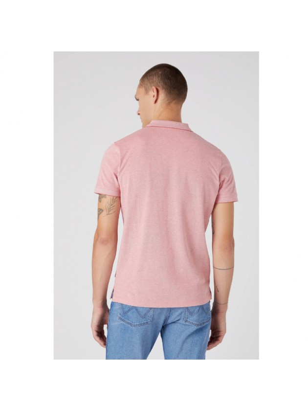 WRANGLER POLO SHIRT LIGHT RED
