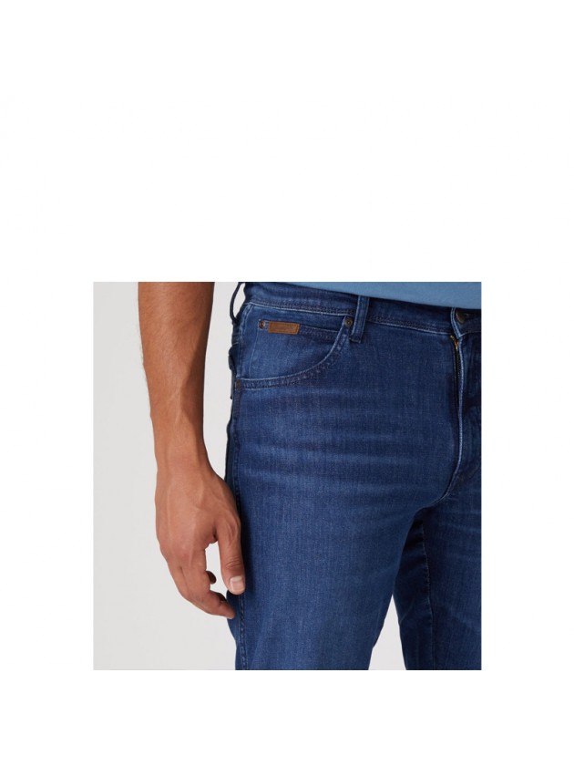 WRANGLER ΠΑΝΤΕΛΟΝΙ ΥΦΑΣΜΑΤΙΝΟ TEXAS ΜΠΛΕ