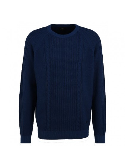 FYNCH HATTON KNITWEAR BLUE