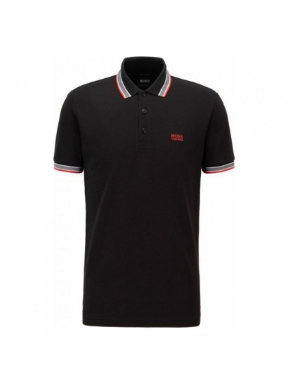 BOSS POLO PADDY BLACK