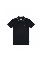 WRANGLER POLO SHIRT BLACK