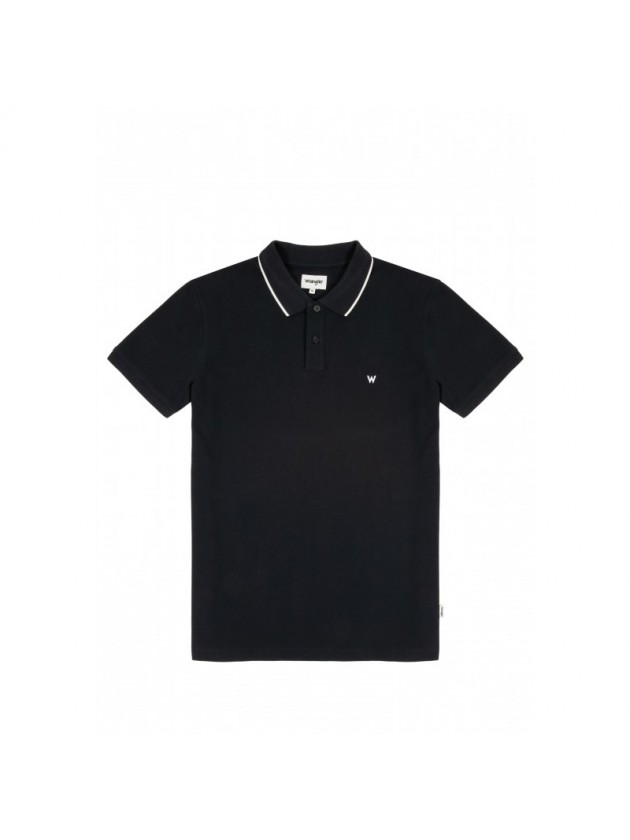 WRANGLER POLO SHIRT BLACK