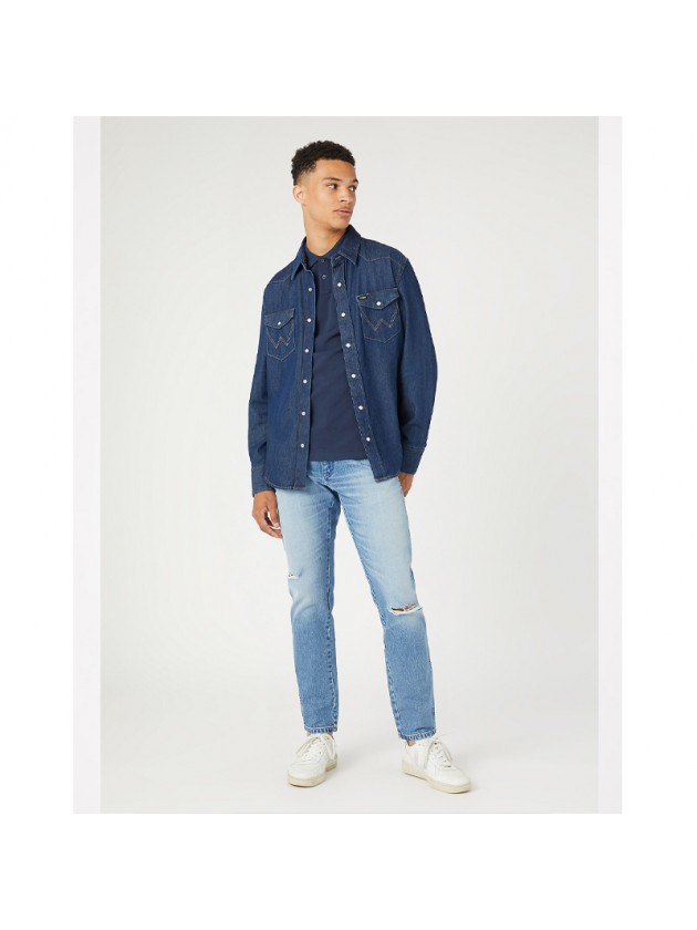 WRANGLER POLO SHIRT LIGHT RED