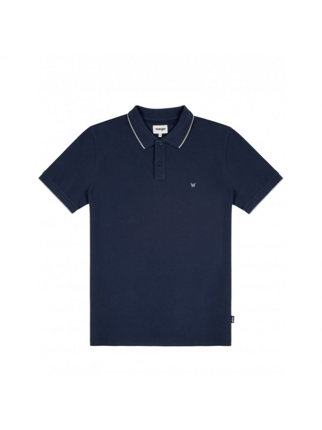 WRANGLER POLO SHIRT BLUE