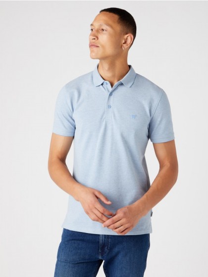 WRANGLER POLO SHIRT LIGHT BLUE