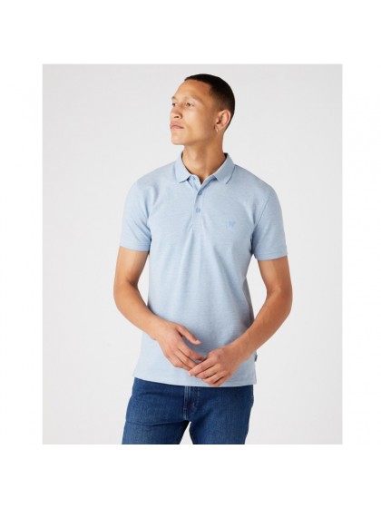 WRANGLER POLO SHIRT LIGHT BLUE
