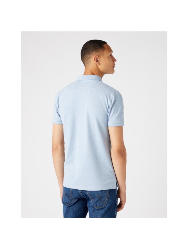 WRANGLER POLO SHIRT LIGHT BLUE