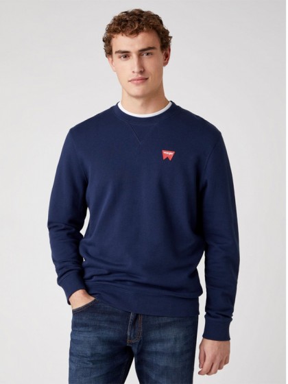 WRANGLER ΦΟΥΤΕΡ ΜΕ ΛΑΙΜΟΚΟΨΗ ΜΠΛΕ