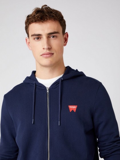WRANGLER ΖΑΚΕΤΑ ΦΟΥΤΕΡ ΜΕ ΚΟΥΚΟΥΛΑ ΜΠΛΕ