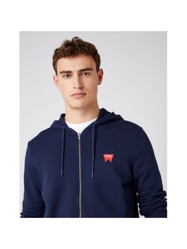 WRANGLER ΖΑΚΕΤΑ ΦΟΥΤΕΡ ΜΕ ΚΟΥΚΟΥΛΑ ΜΠΛΕ