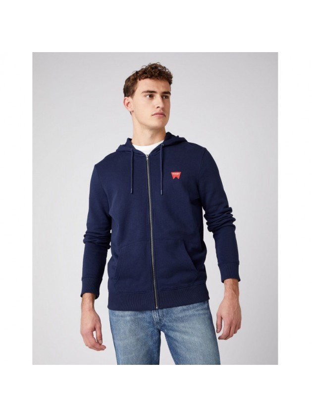 WRANGLER ΖΑΚΕΤΑ ΦΟΥΤΕΡ ΜΕ ΚΟΥΚΟΥΛΑ ΜΠΛΕ