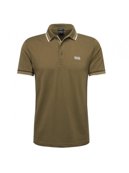 BOSS POLO PADDY OLIVE GREEN