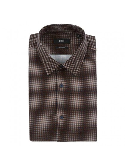 BOSS SHIRT BROWN