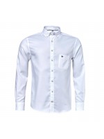 FYNCH-HATTON PLAID SHIRT LIGHT BLUE