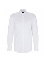 BOSS ΠΟΥΚΑΜΙΣΟ ΛΕΥΚΟ SLIM FIT