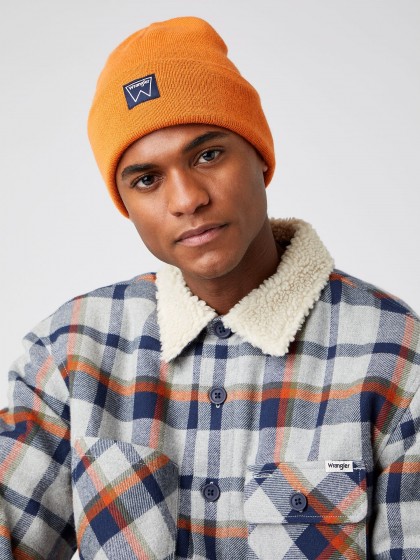 WRANGLER KNITTED CAP ORANGE