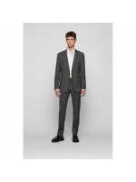 BOSS ΠΟΥΚΑΜΙΣΟ ΛΕΥΚΟ SLIM FIT