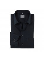 OLYMP LUXOR ΠΟΥΚΑΜΙΣΟ ΜΟΝΟΧΡΩΜΟ ΜΑΥΡΟ