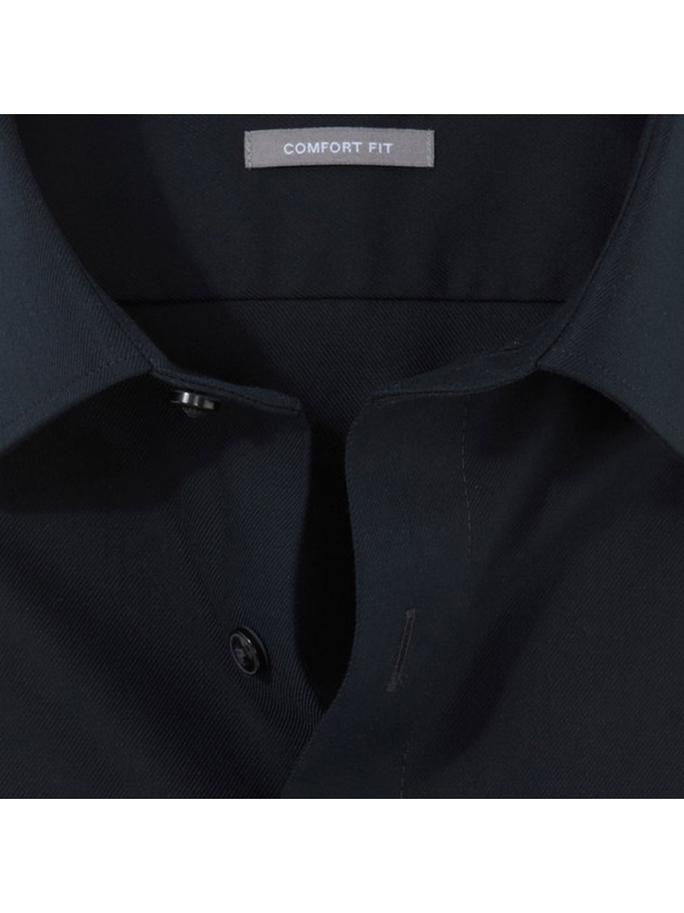 OLYMP LUXOR ΠΟΥΚΑΜΙΣΟ ΜΟΝΟΧΡΩΜΟ ΜΑΥΡΟ