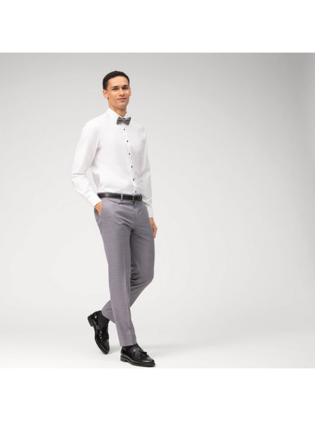 OLYMP LEVEL-FIVE ΠΟΥΚΑΜΙΣΟ ΜΟΝΟΧΡΩΜΟ ΛΕΥΚΟ