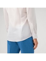 OLYMP ΠΟΥΚΑΜΙΣΟ LEVEL FIVE ΛΕΥΚΟ SLIM FIT