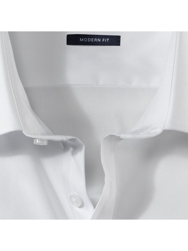 OLYMP LUXOR ΠΟΥΚΑΜΙΣΟ ΜΟΝΟΧΡΩΜΟ ΛΕΥΚΟ