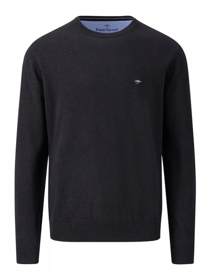 FYNCH HATTON ΠΛΕΚΤΟ ΜΑΥΡΟ