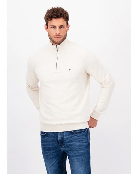 FYNCH HATTON ΠΛΕΚΤΟ ΛΟΥΠΕΤΟ ΦΕΡΜΟΥΑΡ ΥΠΟΛΕΥΚΟ