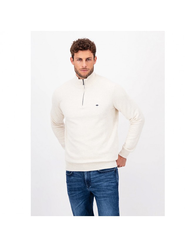 FYNCH HATTON ΠΛΕΚΤΟ ΛΟΥΠΕΤΟ ΦΕΡΜΟΥΑΡ ΥΠΟΛΕΥΚΟ