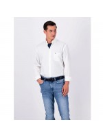 FYNCH HATTON ΠΟΥΚΑΜΙΣΟ ΜΟΝΟΧΡΩΜΟ ΛΕΥΚΟ