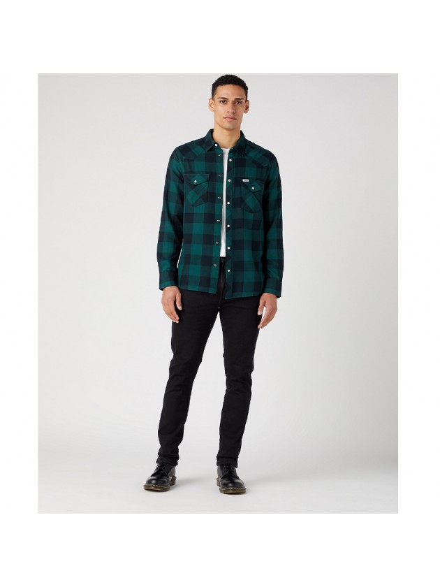 WRANGLER ΠΑΝΤΕΛΟΝΙ JEAN LARSTON ΜΑΥΡΟ