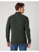 WRANGLER ΖΑΚΕΤΑ ΠΛΕΚΤΗ ΜΕ ΦΕΡΜΟΥΑΡ ΠΡΑΣΙΝΗ