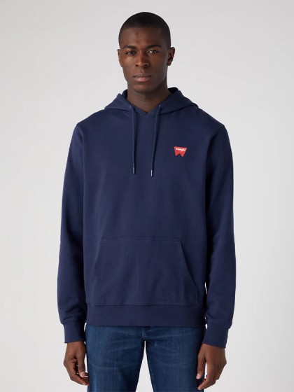 WRANGLER ΦΟΥΤΕΡ ΜΕ ΚΟΥΚΟΥΛΑ NAVY