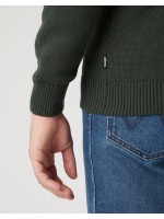 WRANGLER ΖΑΚΕΤΑ ΠΛΕΚΤΗ ΜΕ ΦΕΡΜΟΥΑΡ ΠΡΑΣΙΝΗ