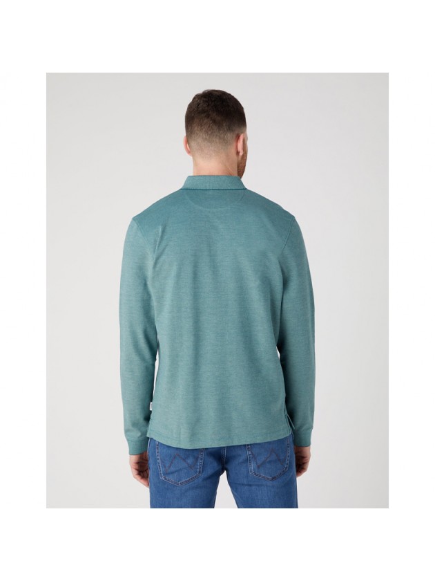 WRANGLER ΜΠΛΟΥΖΑ ΠΟΛΟ ΠΙΚΕ ΠΡΑΣΙΝΗ