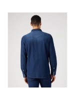 WRANGLER ΠΟΥΚΑΜΙΣΟ ΤΖIΝ ΜΠΛΕ