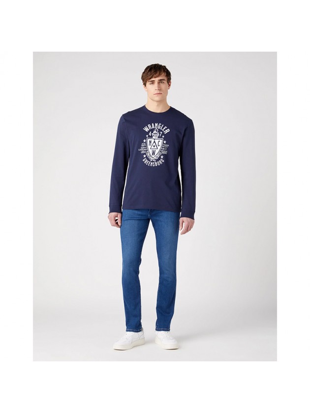 WRANGLER ΜΠΛΟΥΖΑ MAKΡYMANIKH NAVY