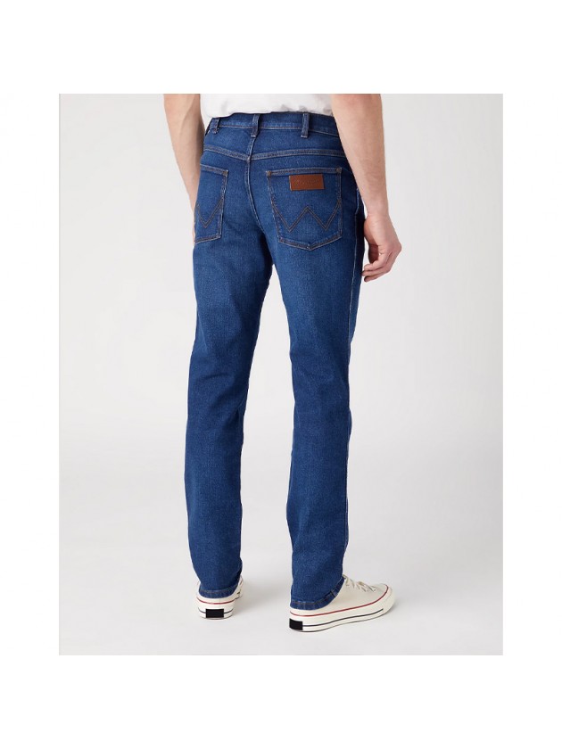 WRANGLER ΠΑΝΤΕΛΟΝΙ JEAN RIVER  ΜΠΛΕ