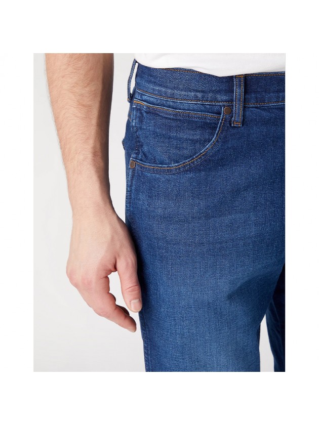 WRANGLER ΠΑΝΤΕΛΟΝΙ JEAN RIVER  ΜΠΛΕ