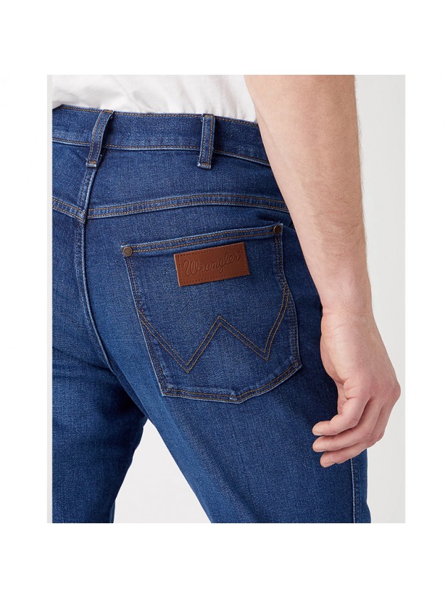 WRANGLER ΠΑΝΤΕΛΟΝΙ JEAN RIVER  ΜΠΛΕ