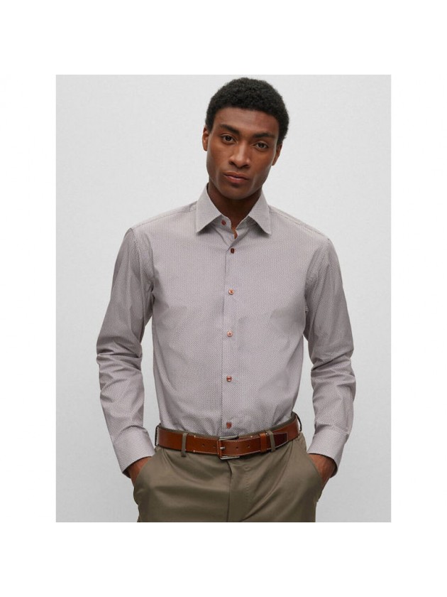 BOSS ΠΟΥΚΑΜΙΣΟ ΣΧΕΔΙΑΣΤΟ ΜΠΟΡΝΤΩ