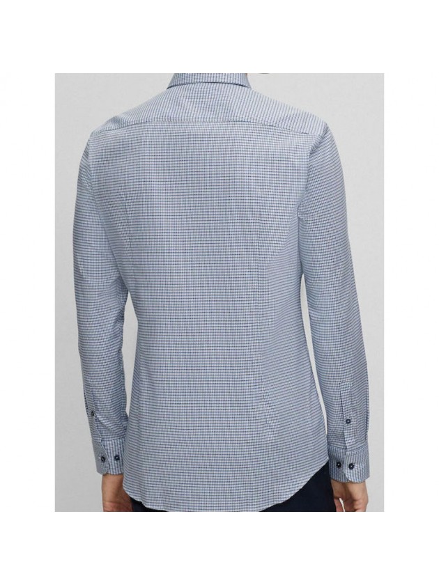 BOSS ΠΟΥΚΑΜΙΣΟ ΣΧΕΔΙΑΣΤΟ ΜΠΛΕ